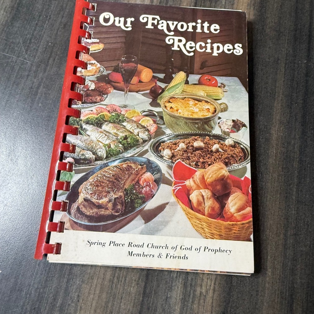 Our Favorite Recipes Spring Place Road Church of‎ God of Prophecy Cookbook